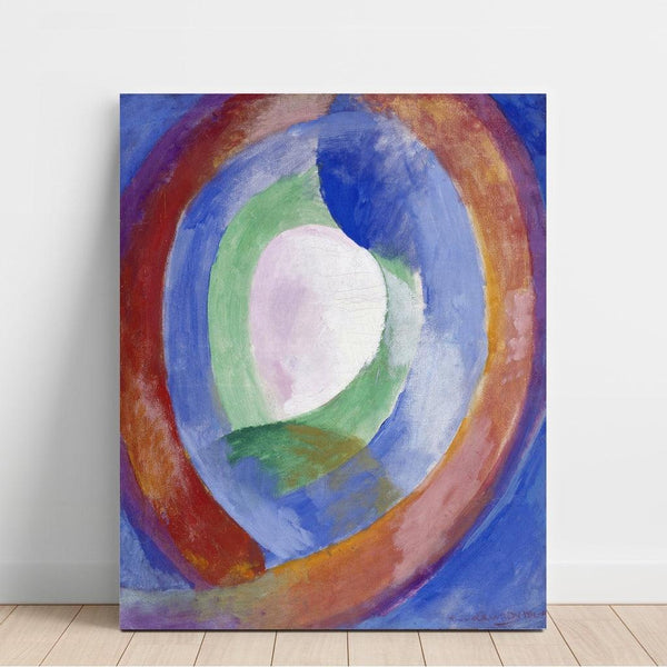 Reproduction of the painting Circular Forms Painting, Moon No. 1 - Robert Delaunay