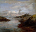 Fortifications of Fredriksberg at Nordnes in Bergen - Johan Christian Dahl — artwork view