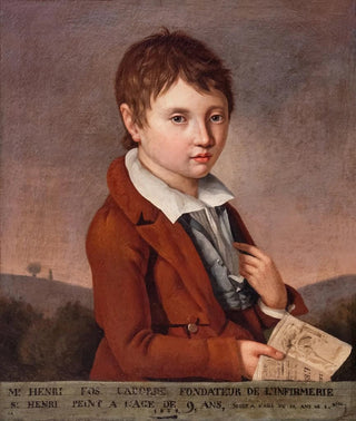 Portrait painting of M. Henri Fos de Laborde - Fortuné Dufau — artwork view