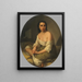 A Madwoman - Fortunato Bello — framed artwork on a wall