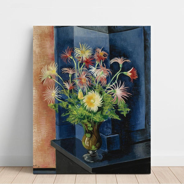 Reproduction of the painting Ferns and Gerberas - Moïse Kisling