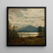 Fra Teren Bergen - Amaldus Nielsen — framed artwork on a wall