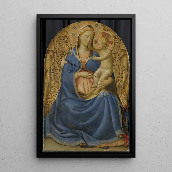 Madone de l'humilité - Fra Angelico — framed artwork on a wall