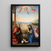 The Nativity - Fra Bartolomeo — framed artwork on a wall