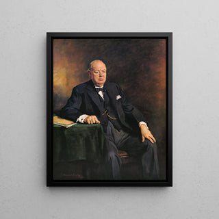 Winston Churchill Painting - Oswald Hornby Joseph Birley | Art print Wall Decoration Painting Poster Copy