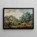 American Farm Scenes No. 1 - Frances Flora Bond Palmer — framed artwork on a wall