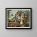 Fruit and Flower Landscape - Frances Flora Bond Palmer — framed artwork on a wall