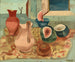 Melons cut - Frances Hodgkins — artwork view