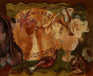 Decorative motif painting - Frances Hodgkins — artwork view