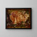 Decorative motif painting - Frances Hodgkins — framed artwork on a wall