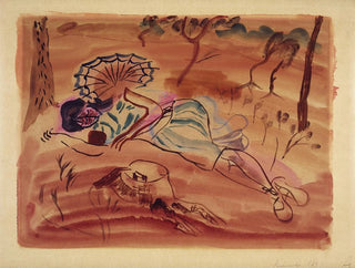 Under the Pines - Frances Hodgkins — artwork view