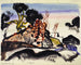 Route vers les collines d'Ibiza - Frances Hodgkins — artwork view
