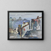 Ruins - Frances Hodgkins — framed artwork on a wall