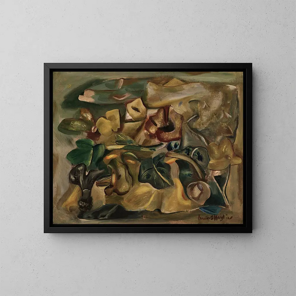 Still life - Frances Hodgkins — framed artwork on a wall