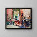 The Piano Lesson - Frances Hodgkins — framed artwork on a wall
