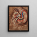 Untitled Mother and Child Painting - Frances Hodgkins — framed artwork on a wall