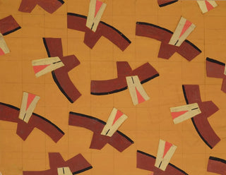 Design textile sans titre n° III - Frances Hodgkins — artwork view