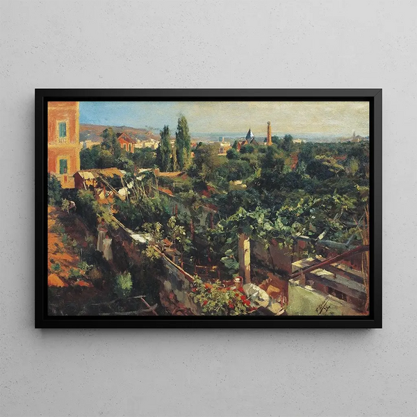 Les Vignes - Francesc Gimeno — framed artwork on a wall