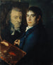 Self-portrait Painting - Francesc Lacoma i Sans — artwork view