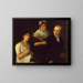 La Famille du peintre - Francesc Lacoma i Sans — framed artwork on a wall