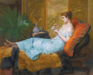 L'heure du thé - Francesc Masriera — artwork view