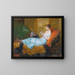 L'heure du thé - Francesc Masriera — framed artwork on a wall