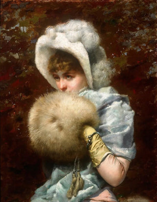 Winter Painting - Francesc Masriera — artwork view