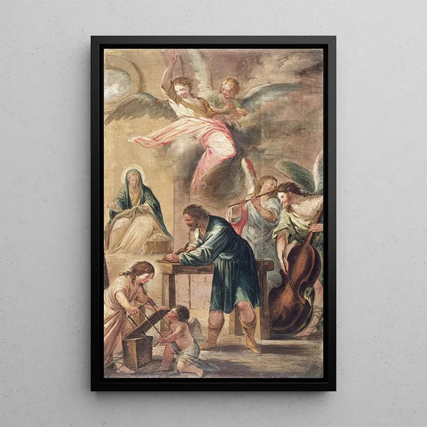 La Maison à Nazareth - Francesc Pla Duran — framed artwork on a wall