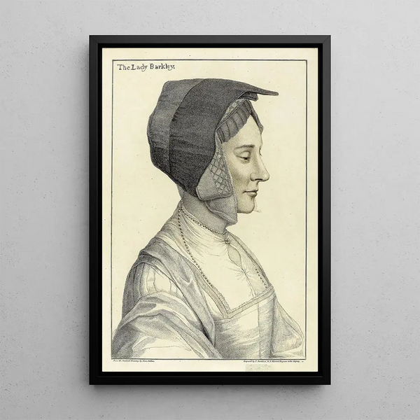Lady Barkley - Francesco Bartolozzi — framed artwork on a wall