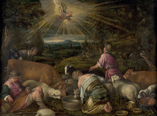 L'Annonciation aux bergers - Francesco Bassano — artwork view