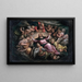 The Christ in Glory - Francesco Bassano the Younger — framed artwork on a wall