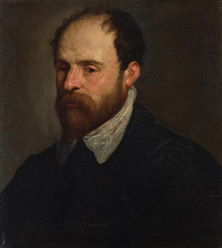 Portrait of a bearded gentleman - Francesco Bassano the Younger — artwork view