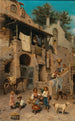 En route pour le marché - Francesco Bergamini — artwork view