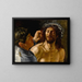 La Moquerie du Christ - Francesco Boneri — framed artwork on a wall
