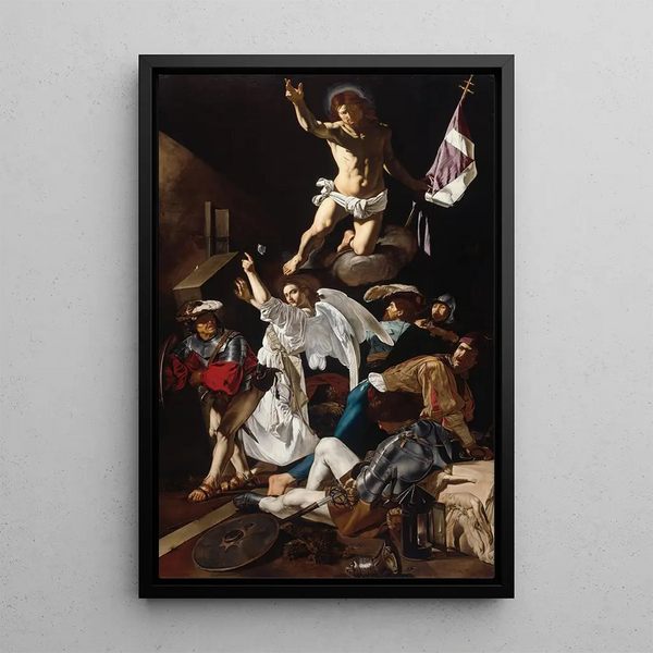 The Resurrection - Francesco Buoneri — framed artwork on a wall
