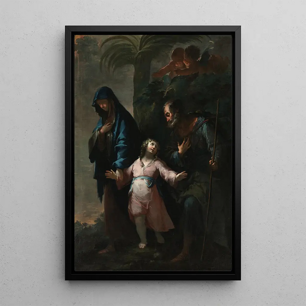 Return to Nazareth - Francesco Conti — framed artwork on a wall