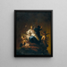La victoire de la vertu sur le vice - Francesco Conti — framed artwork on a wall