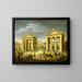 L'Approche de la Villa Borghèse à Rome - Francesco Diofebi — framed artwork on a wall
