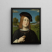 Frédéric Gonzaga - Francesco Francia — framed artwork on a wall