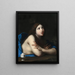 Marie-Madeleine - Francesco Furini — framed artwork on a wall