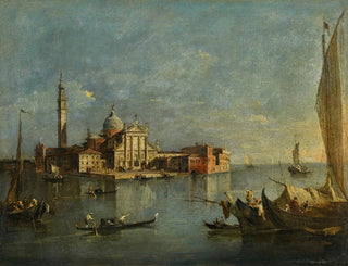 Venice, view of San Giorgio Maggiore - Francesco Guardi — artwork view