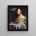 Sainte Catherine - Francesco Guarino — framed artwork on a wall