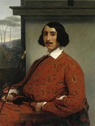 Portrait of a Gentleman Duke Manolo Nuez Falc - Francesco Hayez — artwork view