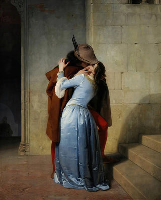 The Kiss - Francesco Hayez — artwork view