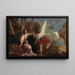 Agar et l'Ange - Francesco Maffei — framed artwork on a wall