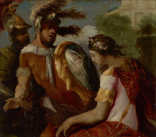 Rinaldo et le miroir bouclier - Francesco Maffei — artwork view