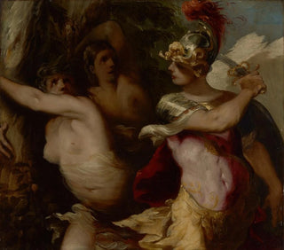 La conquête de Rinaldo dans la forêt enchantée - Francesco Maffei — artwork view