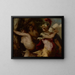 La conquête de Rinaldo dans la forêt enchantée - Francesco Maffei — framed artwork on a wall