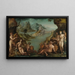 Water Deities Painting - Francesco Morandini — framed artwork on a wall