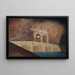 Fireworks painting of the August 15, 1807 birthday - Francesco Piranesi — framed artwork on a wall